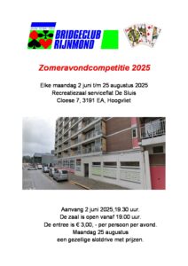 Zomeravondcompetitie 2025